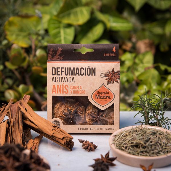 4-Pack Anise, Cinnamon, & Rosemary Incense Pills