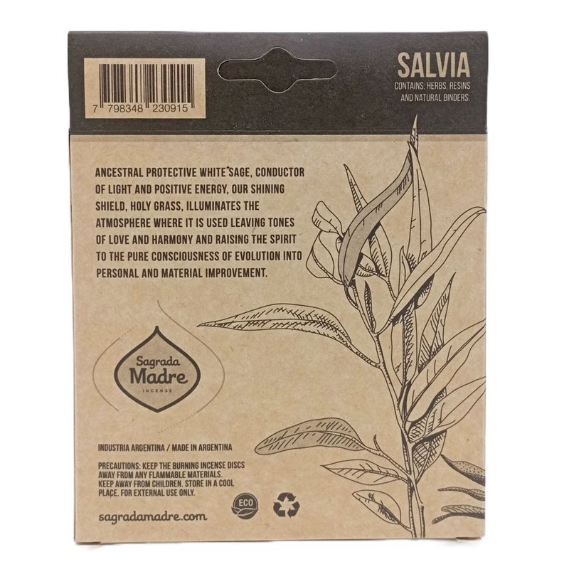 4-Pack White Sage Incense Pills