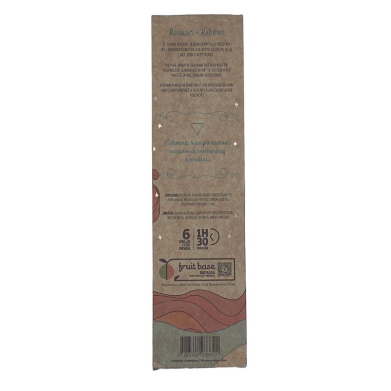 Sagrada Madre Incense 5 Elements Water - Rebirth