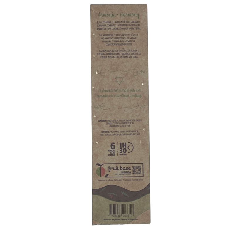 Sagrada Madre Incense 5 Elements Earth - Harmony