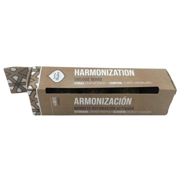 Incense Box of 4 Mini Incense Bombs - Harmonisation