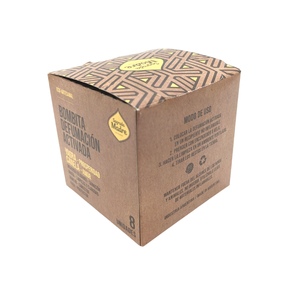 Mini Incense Bombs – Box of 8 Units, Yagra-Cinnamon