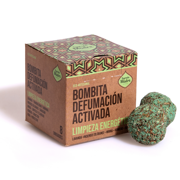 Mini Incense Bombs – Box of 8 Units, Energy Cleansing