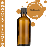 Apricot Kernel  Oil - 100ml - Unlabelled