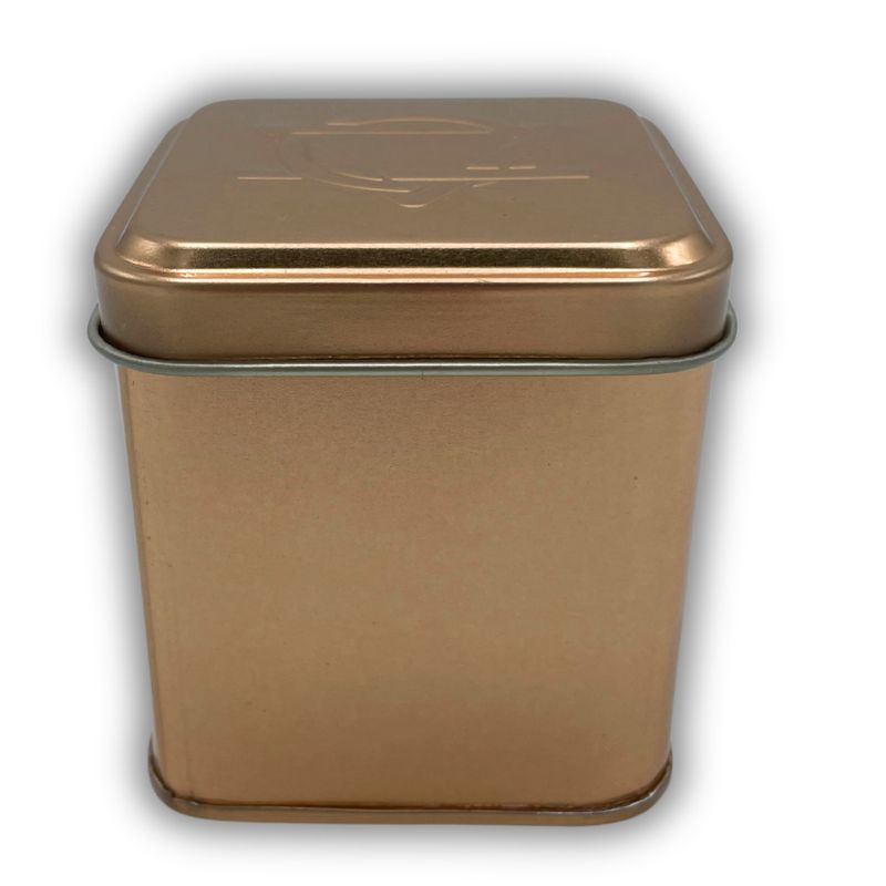 6.5x6.5x7cm Square Tin with Lids