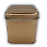 6.5x6.5x7cm Square Tin with Lids