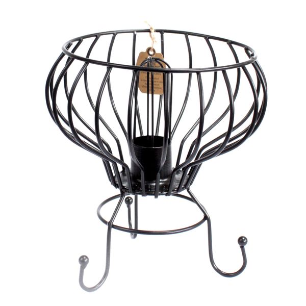 Low Salt Rock Brazier -  White Salt Chunks
