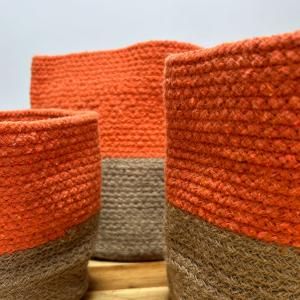 Wholesale Cotton Rope Storage Baskets - AW Artisan Europe - Giftware Supplier