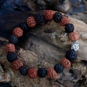 Wholesale Rudraksha Buddah Bangle Mala - AW Artisan Europe - Giftware Supplier