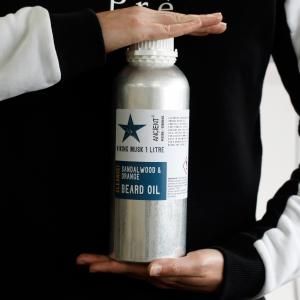 Wholesale Pure and Natural Beard Oils - 1 Litre - AW Artisan Europe - Giftware Supplier