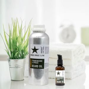 Wholesale Pure and Natural Beard Oils - 1 Litre - AW Artisan Europe - Giftware Supplier