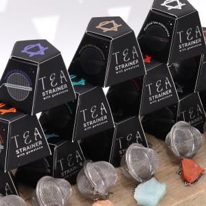 Wholesale Gemstone Tea Strainer - AW Artisan Europe - Giftware Supplier