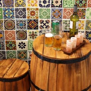 Wholesale Beer Barrel Table and Stool - AW Artisan Europe - Giftware Supplier