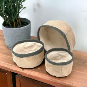 Wholesale Natural jute Baskets - AW Artisan Europe - Giftware Supplier