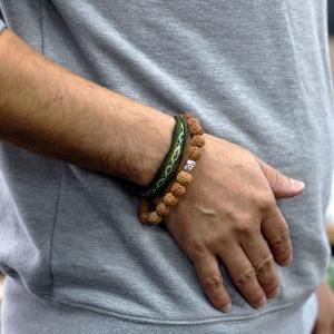 Wholesale Rudraksha Buddah Bangle Mala - AW Artisan Europe - Giftware Supplier