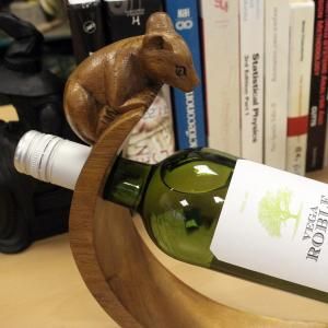 Wholesale Suar Wood Balance Wine Holders - AW Artisan Europe - Giftware Supplier