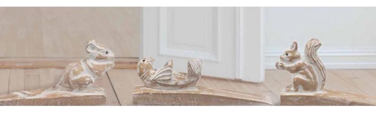 Wholesale Hand carved wooden door stopper - AW Artisan Europe - Giftware Supplier
