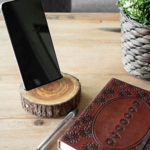 Wholesale Natural Wood Phone Stand - AW Artisan Europe - Giftware Supplier