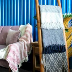 Wholesale Comfort Boho Cotton Throw - AW Artisan Europe - Giftware Supplier