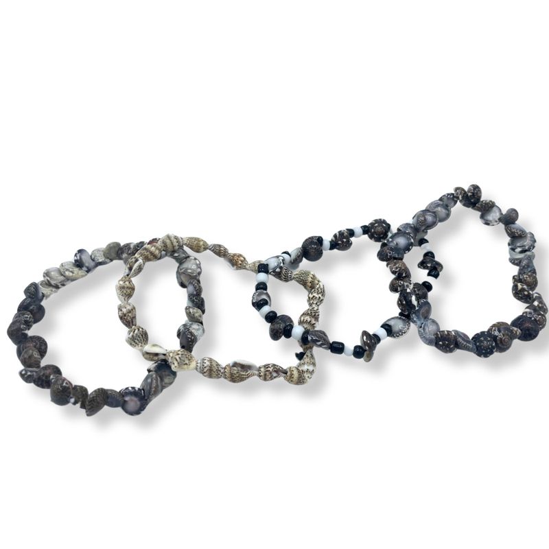 Handmade Friendship Bracelets - Tiny Bestie Beach Shells (asst)