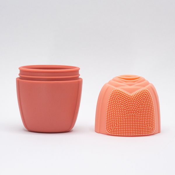 Silicone Ice Face Roller - Peach