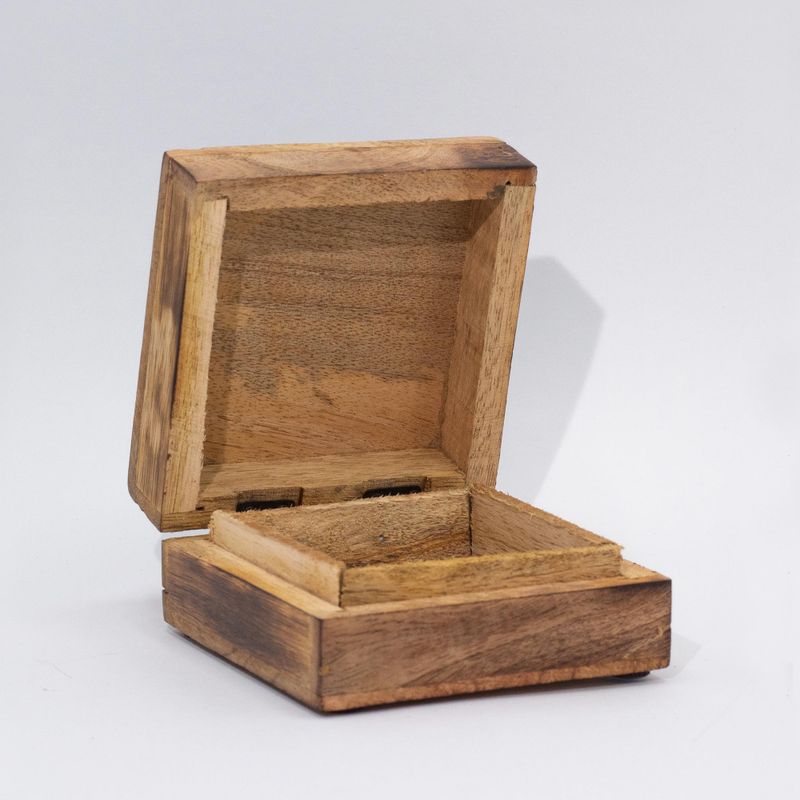 Med Square Box 13.5x13.5x6cm -HOP HARE