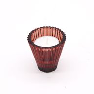 Flip Dinner Candle / Tealight Holder - Vampire Red