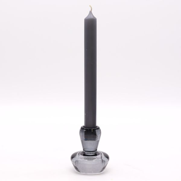 Mushroom Flip Dinner Candle / Tealight Holder - Midnight Grey