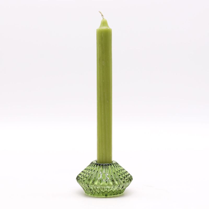 Flower Flip Dinner Candle / Tealight Holder - Garden Jade