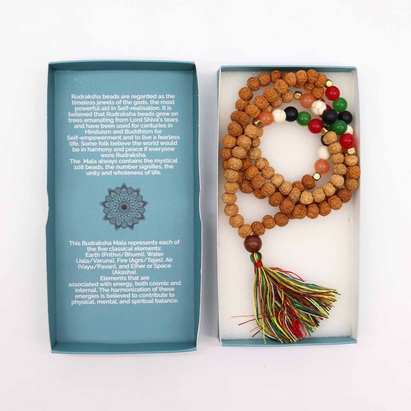 Bali Mala Necklace - Five Elements Energy