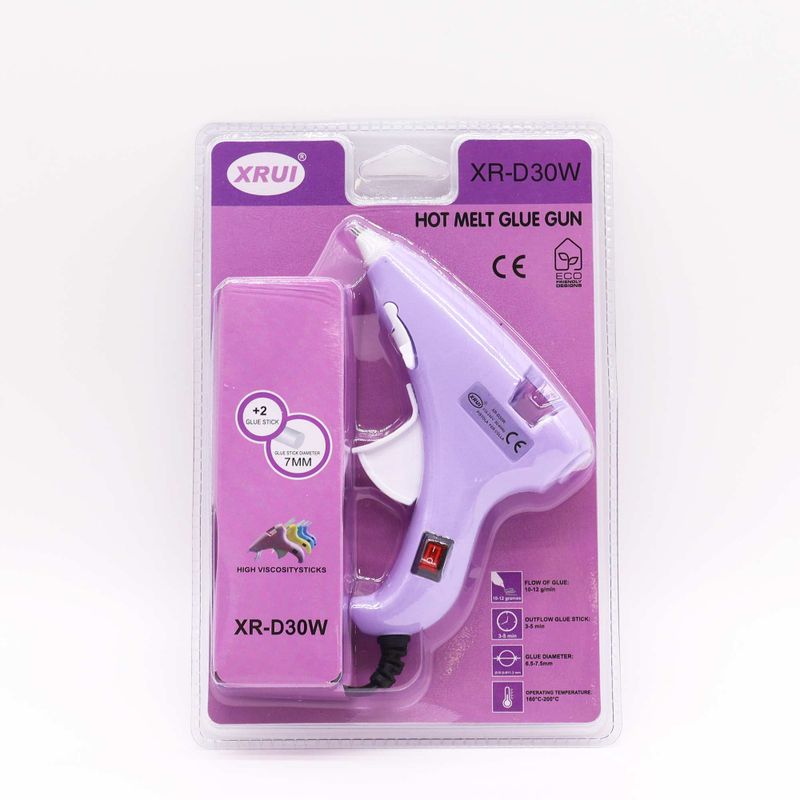 Xrui 30W Mini Hot Glue Gun Hobby (EU plug)  - for 7mm sticks