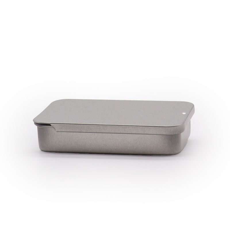 Sliding Lid Mini Tin Dispenser - 15gm (8x3.4x1.2cm)