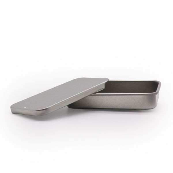 Sliding Lid Mini Tin Dispenser - 10gm (6x3.3x1cm)