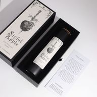 Sinful Apple black candle with cork lid inside its gift box