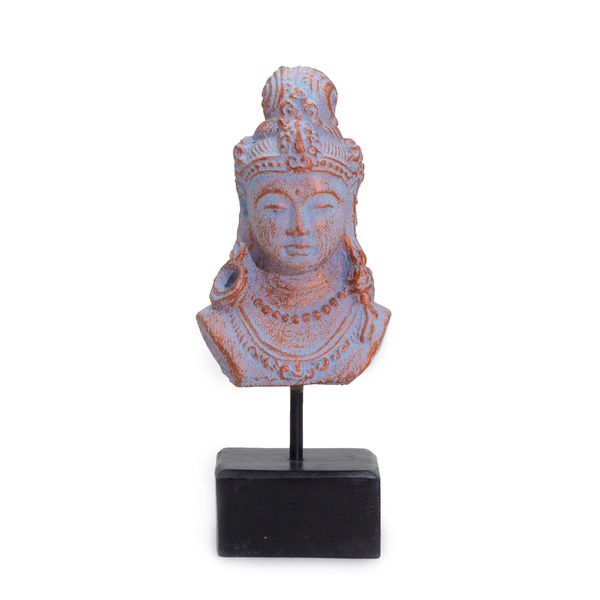 Lucky Java Princess on Stand - Blue Copper