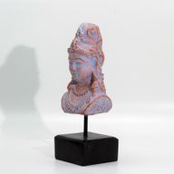 Lucky Java Princess on Stand - Blue Copper