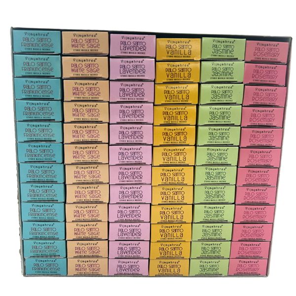 15g Golden Palo Santo Fusion Series Incense Display Set
