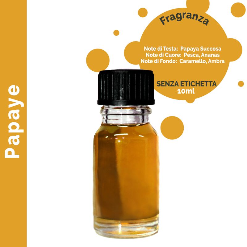 Papaya Fragrance Oil 10ml - UNLABELLED