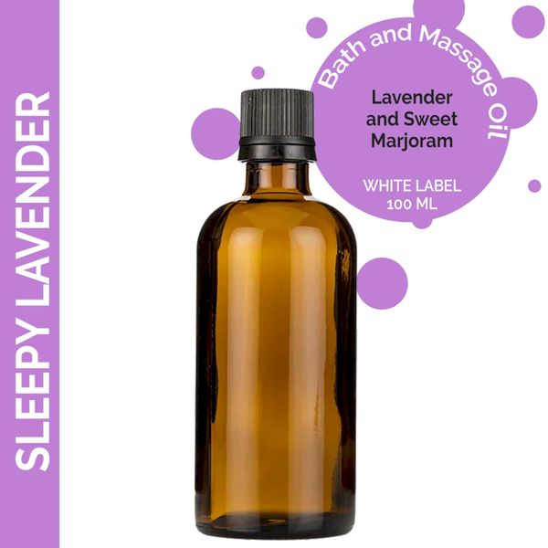 Sleepy Lavender Massage Oil - 100ml - Unlabelled