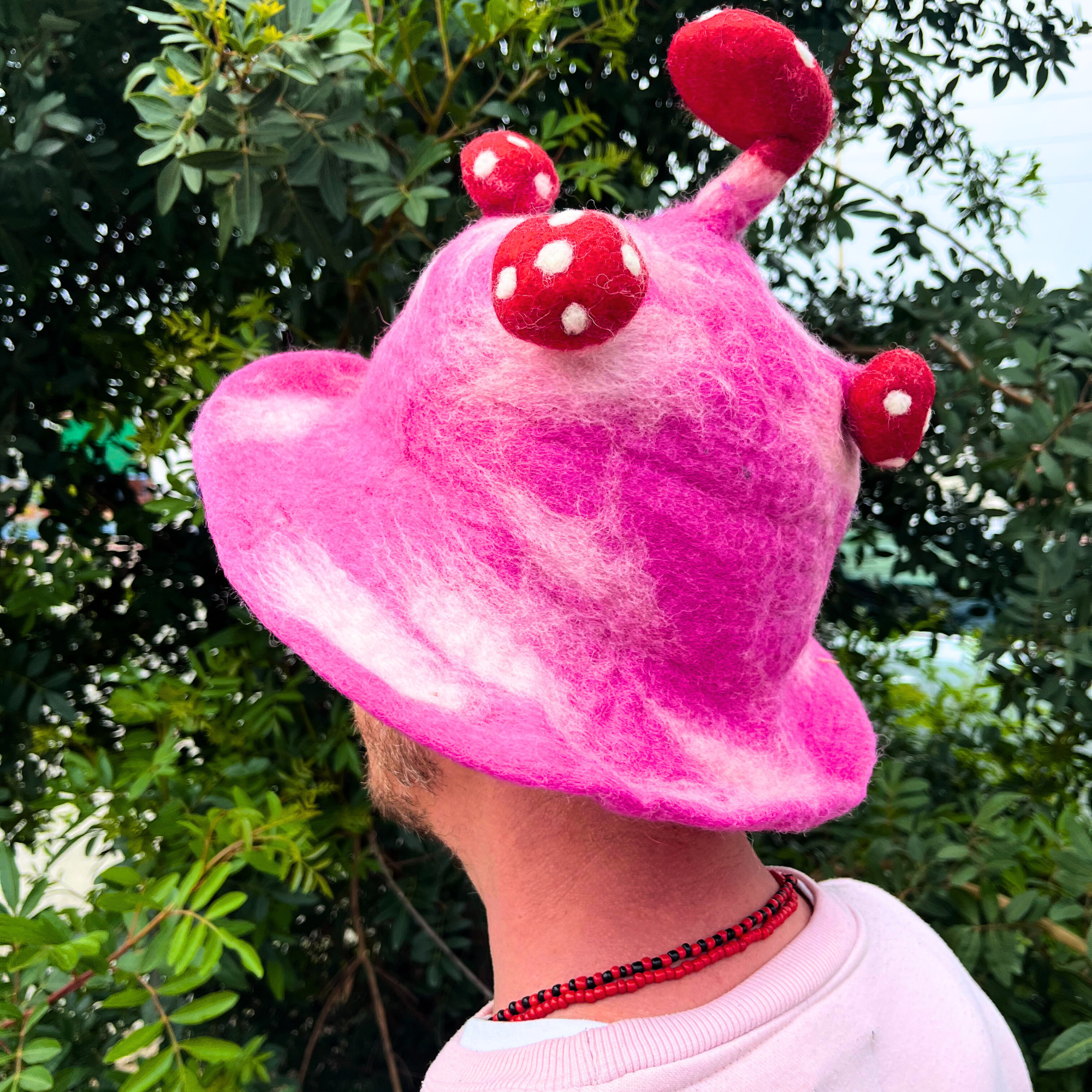 Felted Mushroom Hat