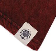 Stone Washed T-Shirt - Mandala - Maroon
