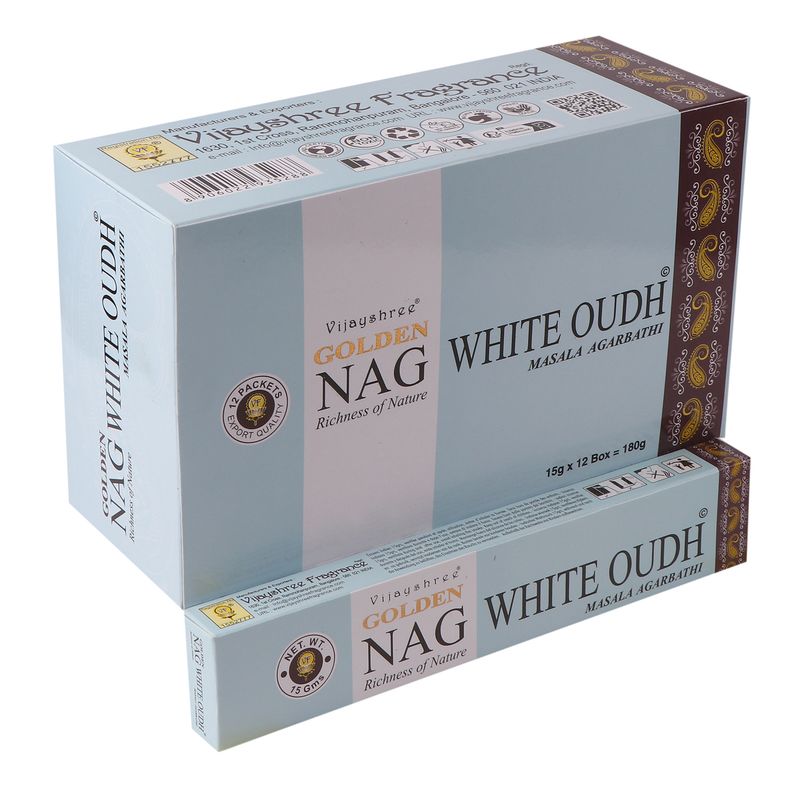 15g Golden Nag - White OUdh