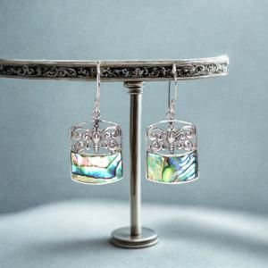 Wholesale Shell and Silver Earrings - AW Artisan Europe - Giftware Supplier