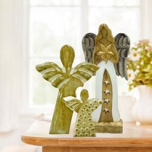 Wholesale Mango Wood Angels - AW Artisan Europe - Giftware Supplier