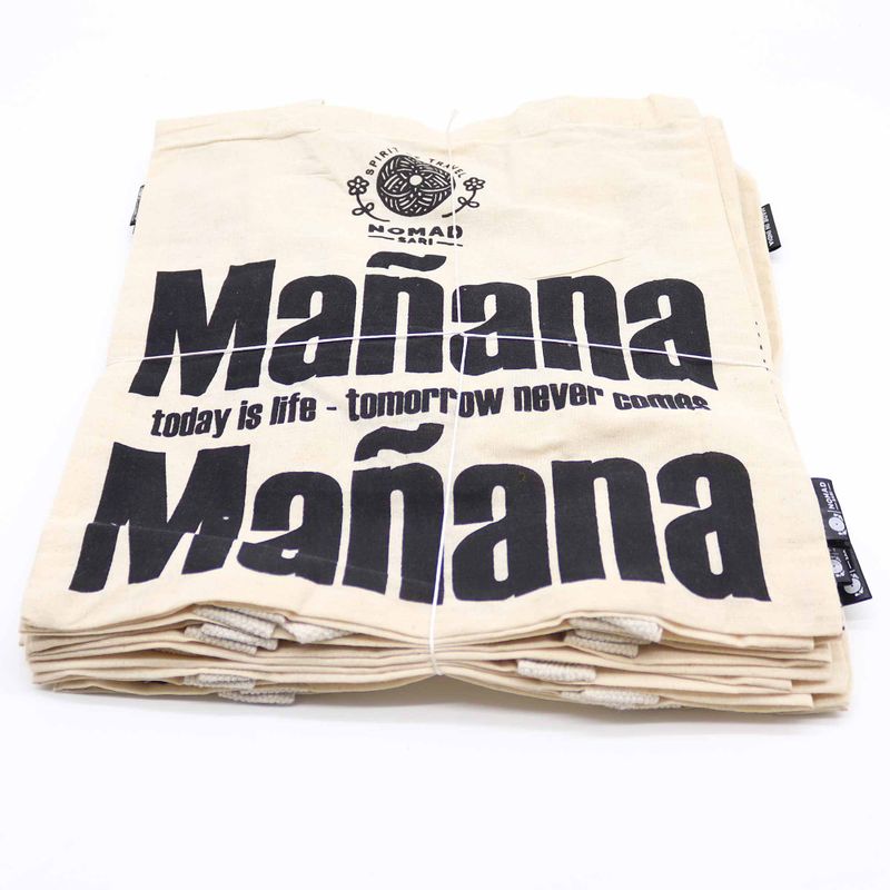 Iconic Basic Tote Bags - 10 Designs - Natural 4oz