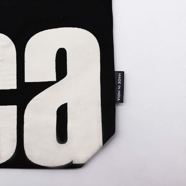 Iconic Classic Tote Bag - Mi Vida Loca - Black Natural 10oz (36x43x10cm)