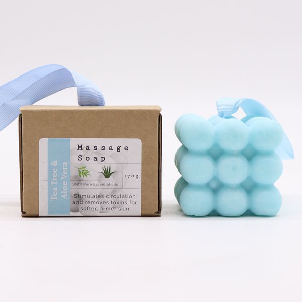 Individual Packaged Massage Soaps - Tea Tree and Aloe Vera