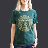 Stone Washed T-Shirt - Chakra - Green