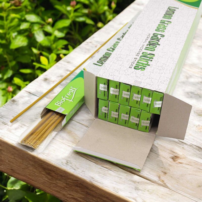 Biofresh Garden Incense Sticks - (10 x 50cm) - Lemongrass