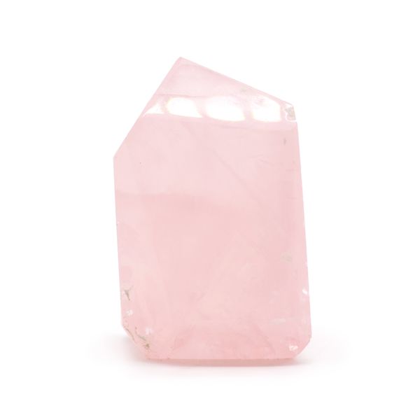 Bulk Gemstone Points approx 6cm (0.5KG) - Indian Rose Quartz (approx 8 pieces)